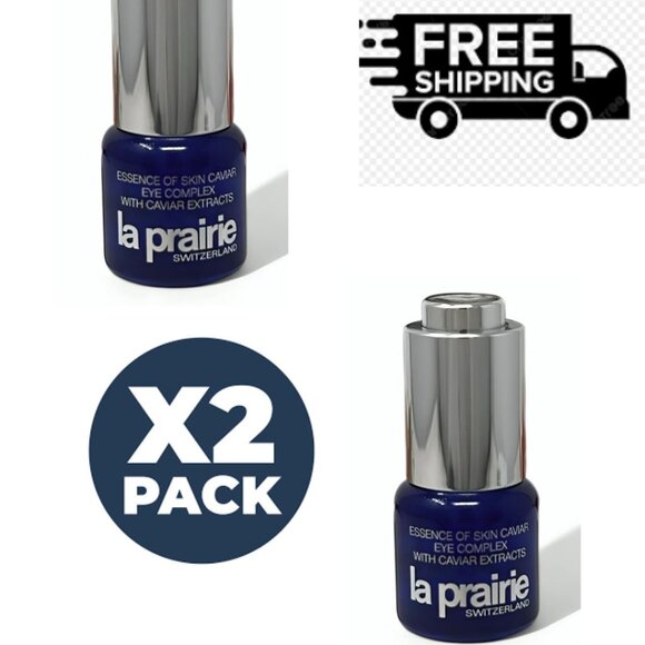 Branded Other - La Prairie Skin Caviar Eye Complex 0.5oz/15ml Anti-Aging Serum (pack of 2)
